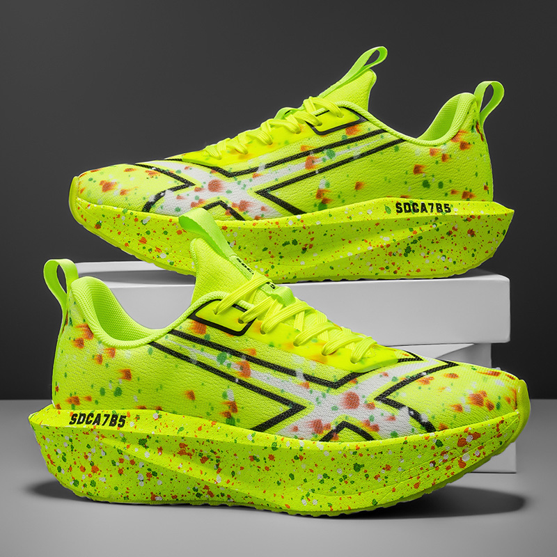Lightweight Road Running Shoes - Ademende hardloopschoenen voor heren - Schokabsorberende