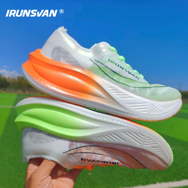 Carbon Plate Marathon Racing Shoes - IRUNSVAN Nylon Carbon Plate Professionele Marathon