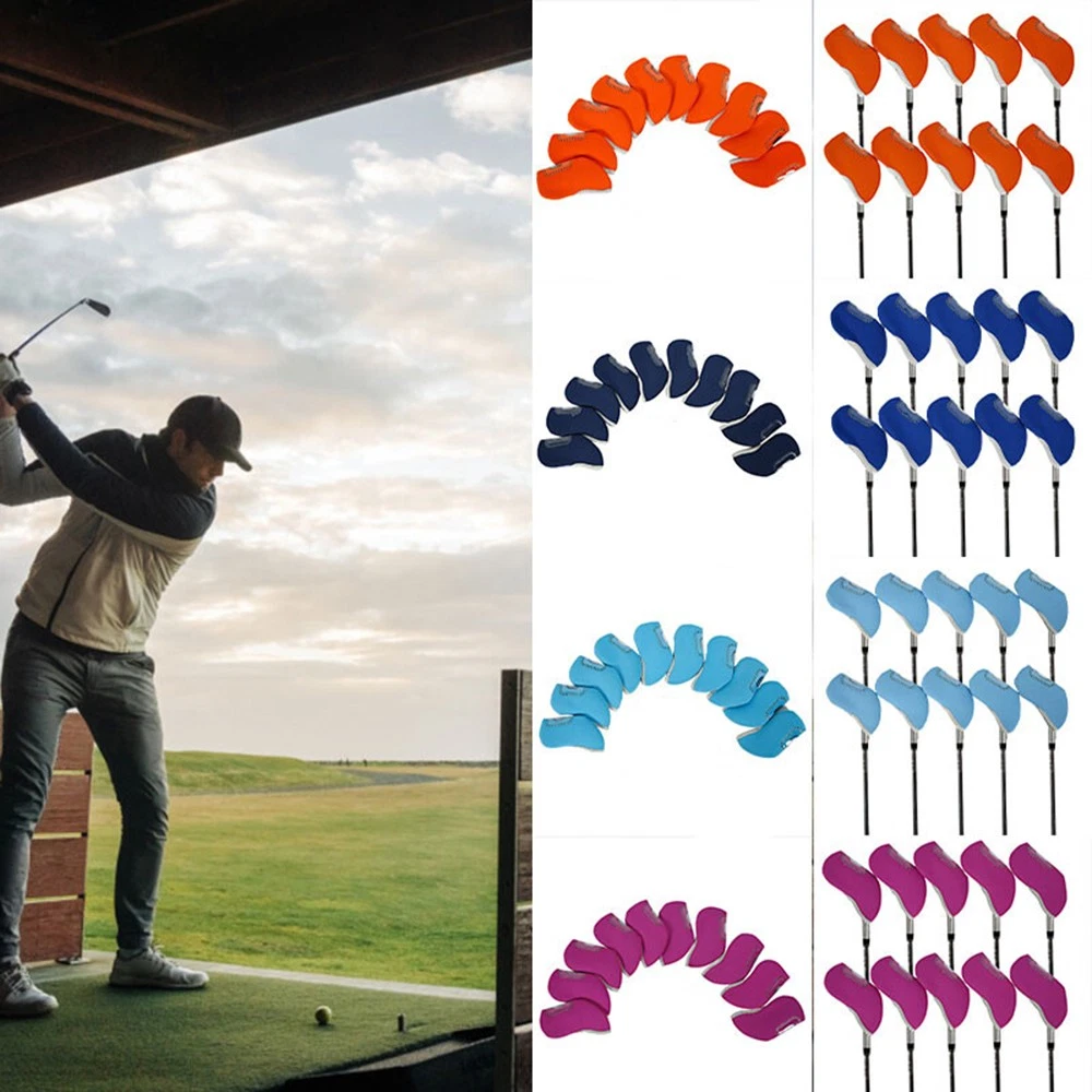 Heels - Duidelijke zichtbare hoofdbeschermers 10 stuks golfhoezen