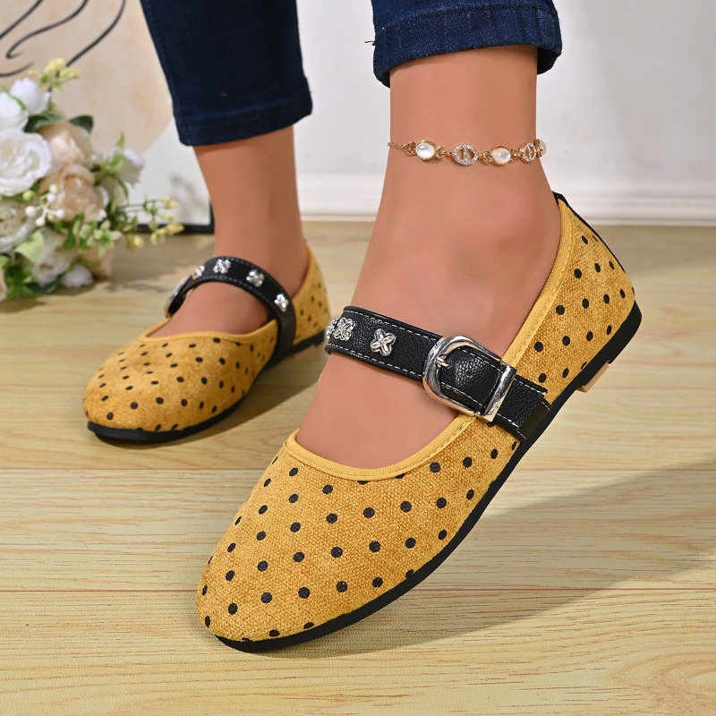 Running Shoes - Designer Dames Mary Jane Schoenen Platte