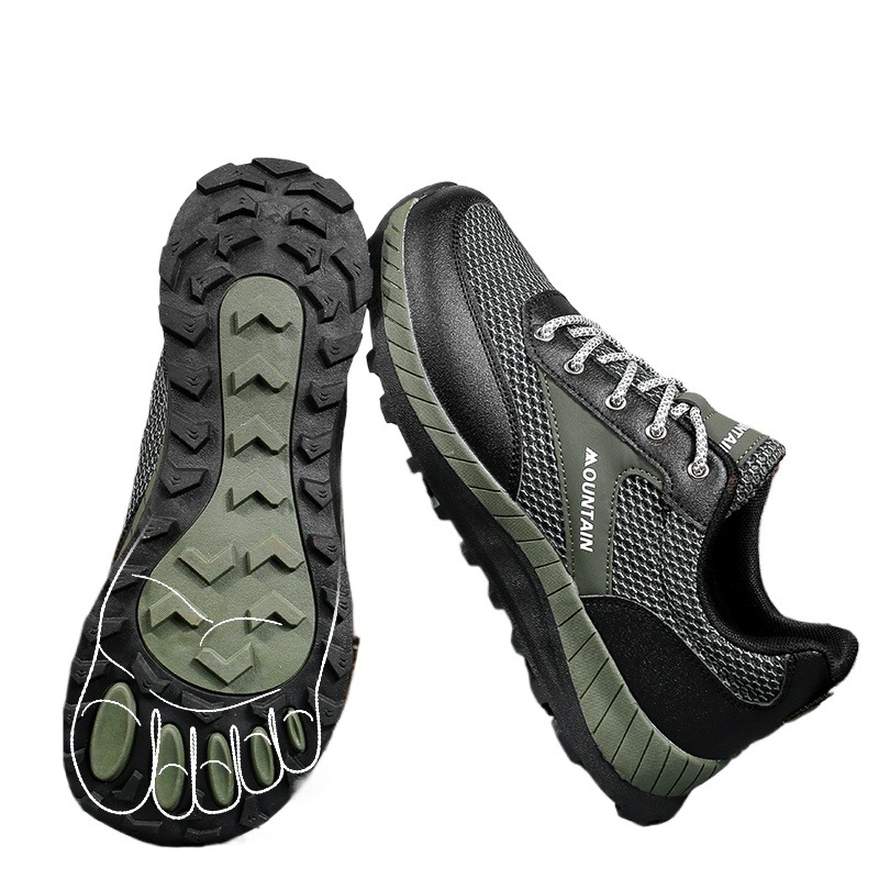 Wide Toe Box Running Sneakers - Hardloopschoenen met brede neusbox voor heren