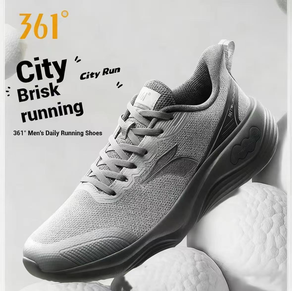 Waterproof Goretex Running Shoes - 361 Graden Softflow 4.0 Heren Loopschoenen