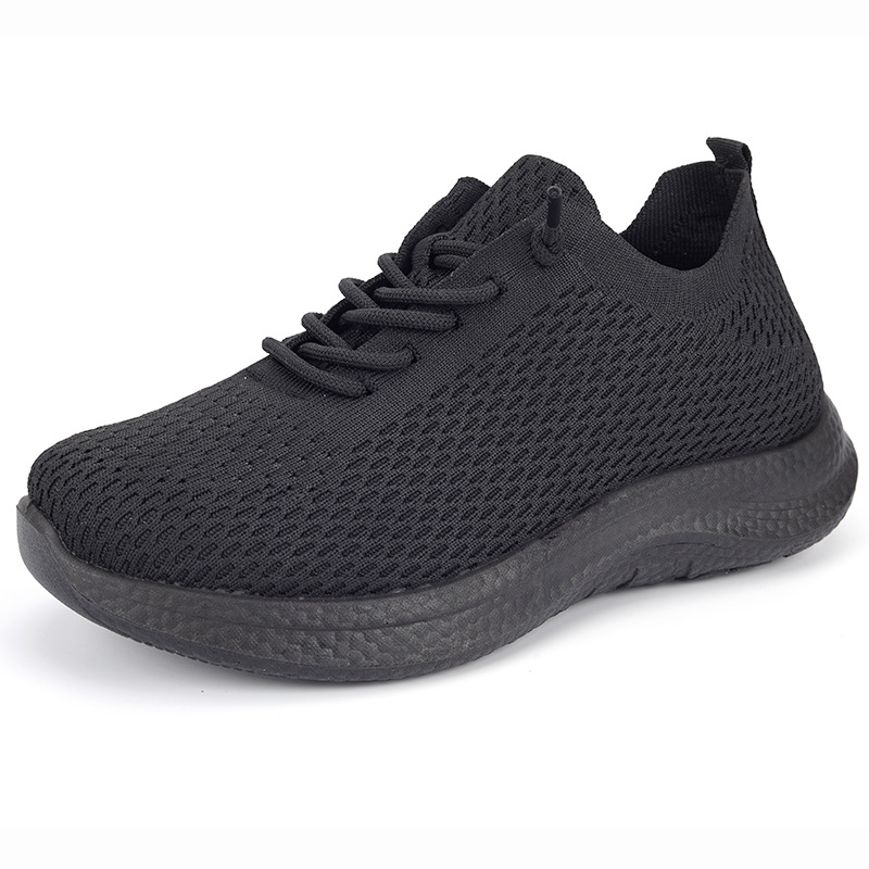 Zomer dames ademende mesh-wand - Knit Fabric Lace Up Sneakers recensie en prijs