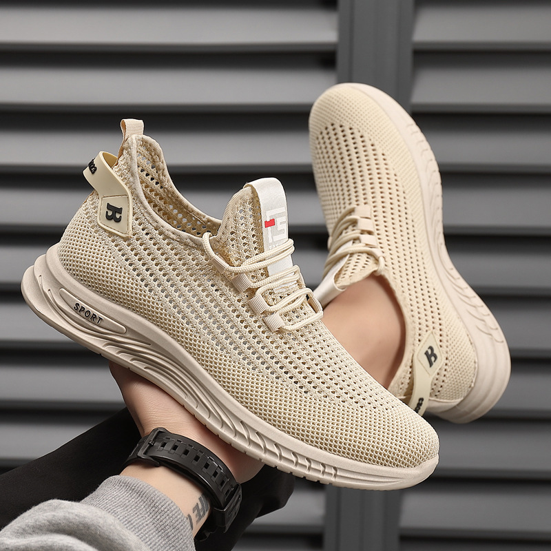 Lichtgewicht mesh gebreide sne - Shock Absorbing Gym Trainers recensie en prijs