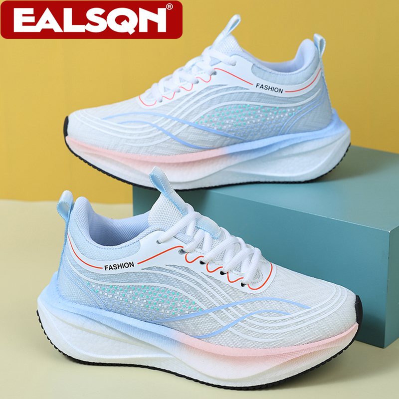 Ultralichte, ademende witte sn - Breathable Mesh Athletic Shoes recensie en prijs